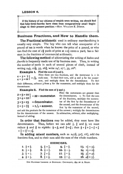 One hundred lessons in business | Eaton Seymour