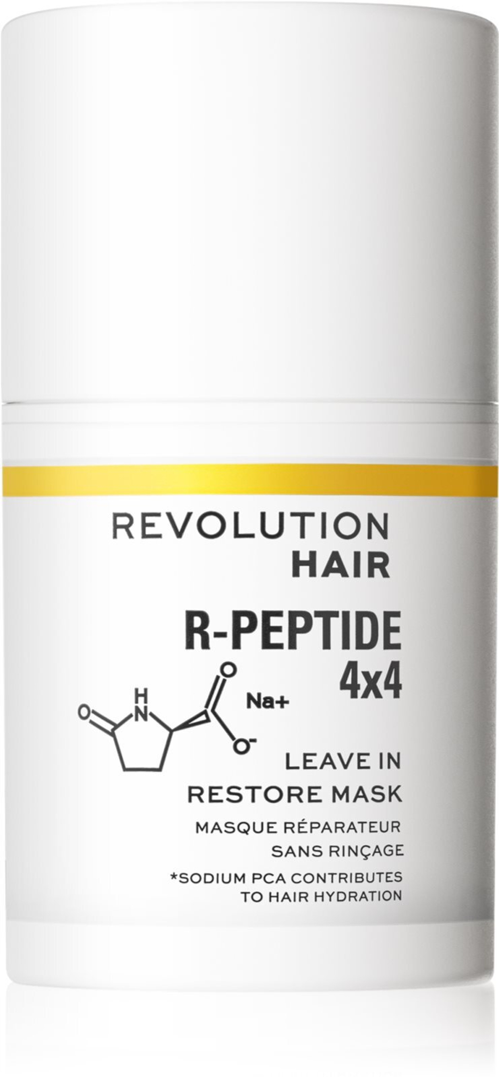 Revolution Haircare R-Peptide 4x4 - Восстанавливающая несмываемая маска для поврежденных волос /   50  ml  / GTIN 5057566646666