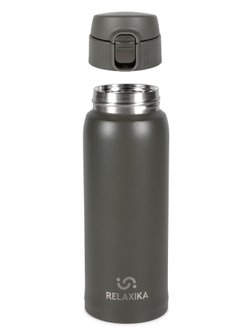Термокружка Relaxika 701 (0,48 литра), хаки