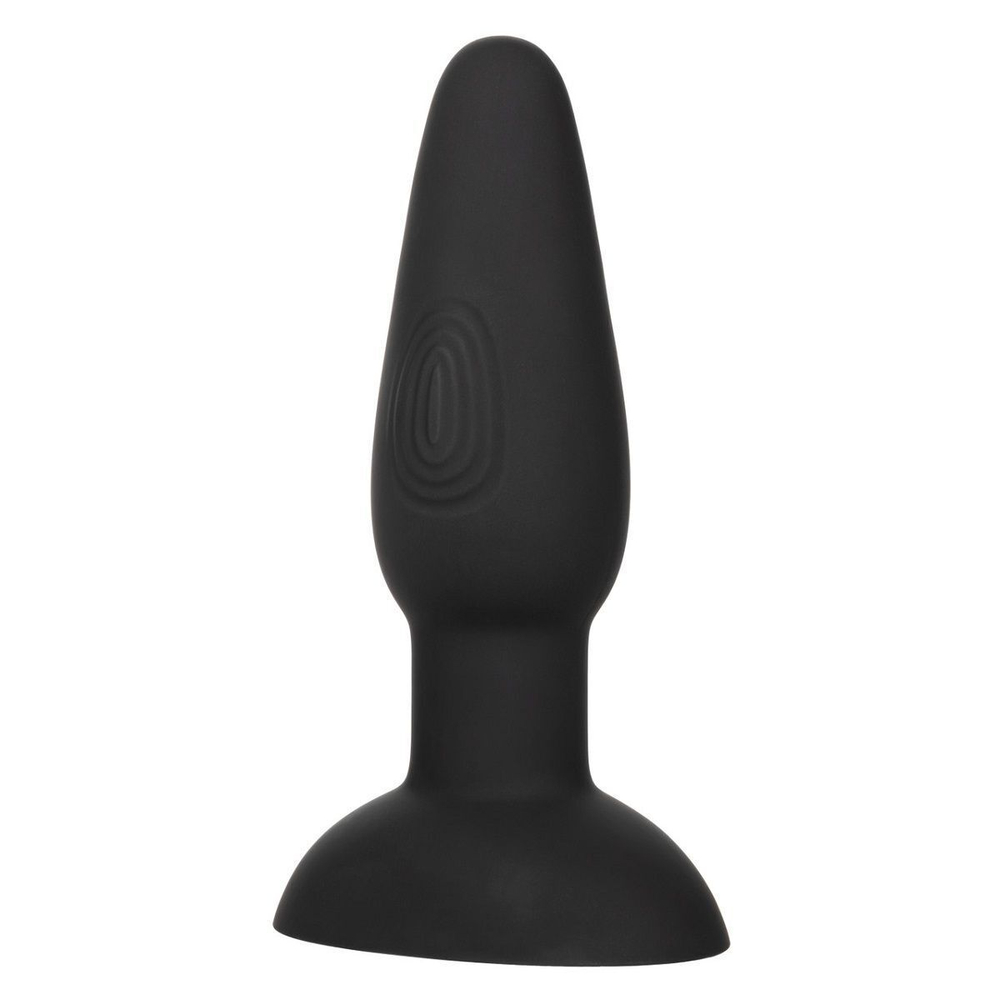 Черная анальная вибропробка Bionic Dual Pulsating Probe - 14 см. (Цвет: черный)