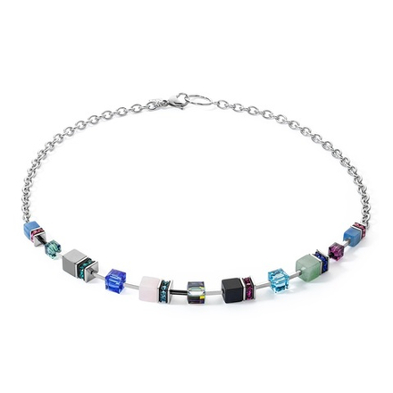 Колье Coeur de Lion Multicolour Gemstone 3040/10-1561