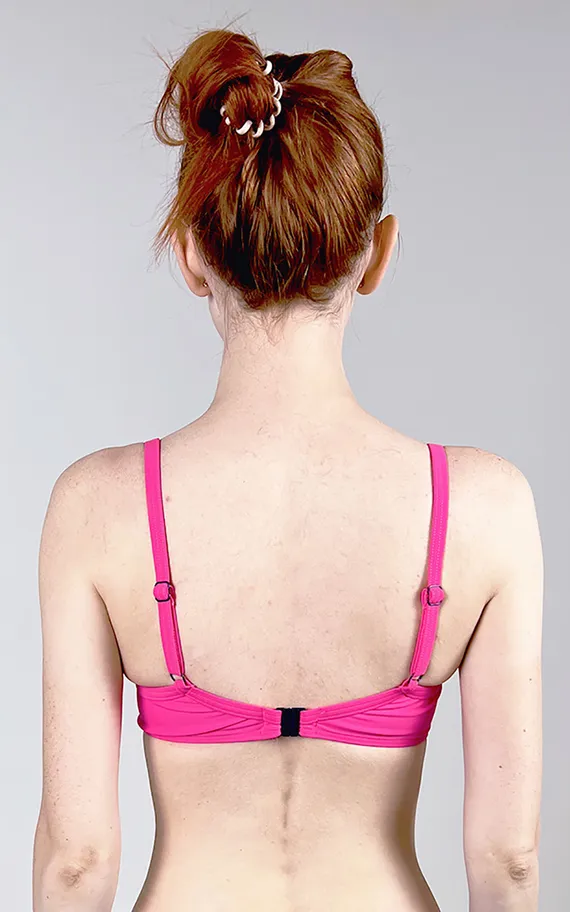 Верх купальника Laura Navyblue-Raspberry