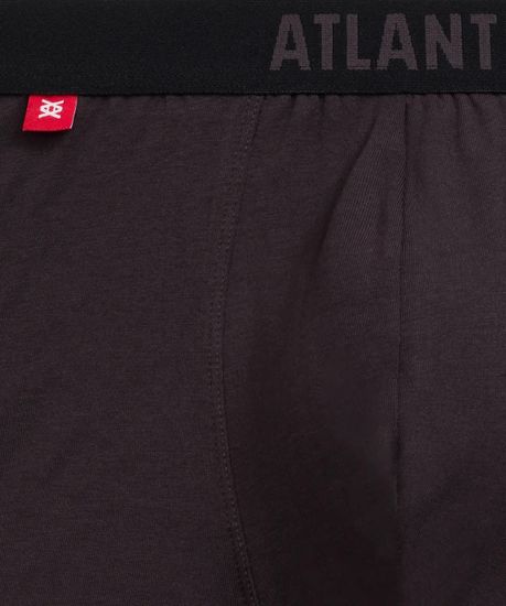 Трусы мужские боксеры (3шт), Atlantic 3MH-011, темно-голубой + темно-синий + эспрессо