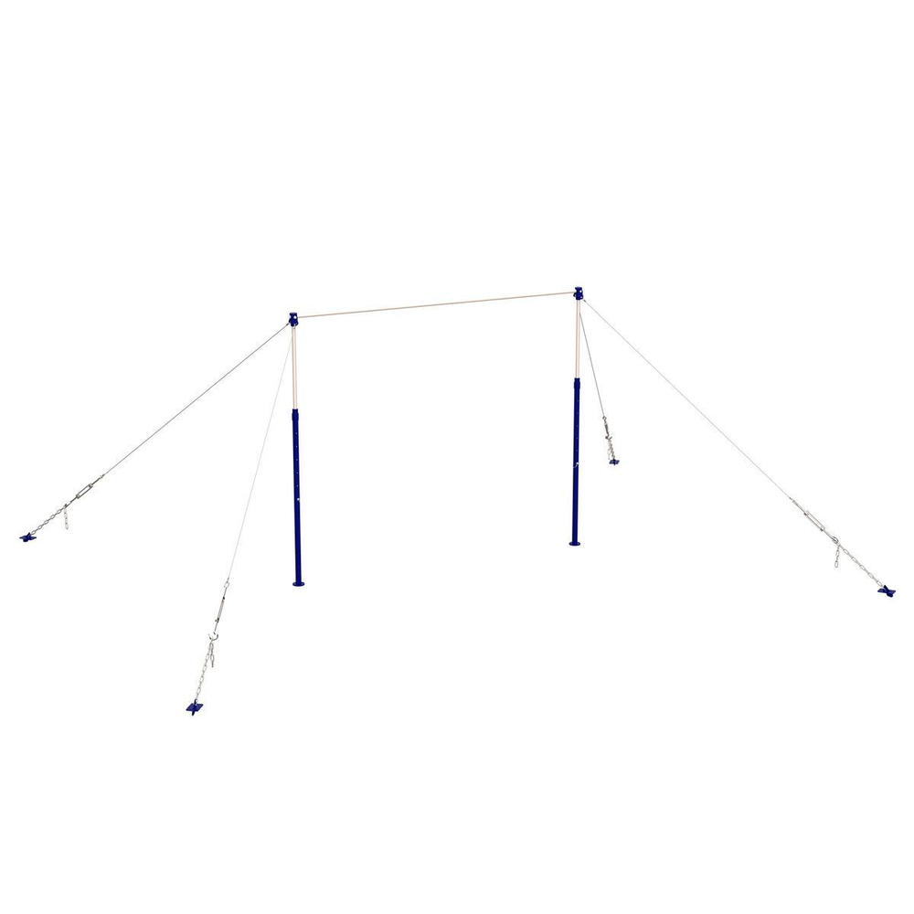 Перекладина гимнастическая универсальная (на растяжках) ZAVODSPORTA