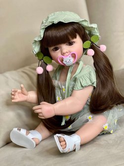 Кукла Реборн виниловая 55см в пакете (FA-105FVA)