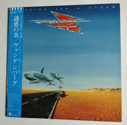 Винтажная виниловая пластинка LP Vandenberg Heading For A Storm (Japan 1983) (Obi)