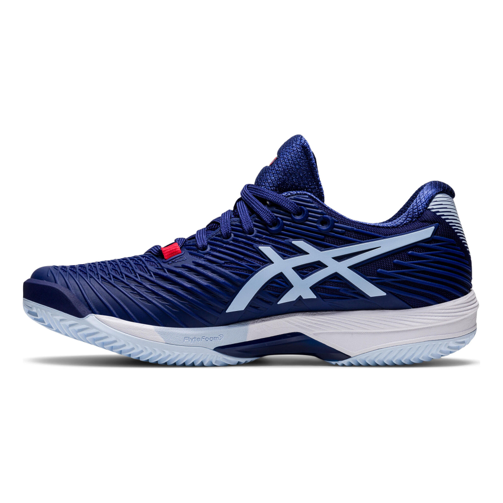 Женские теннисные кроссовки ASICS Solution Speed FF 2 Clay Court Shoe Women - Dark Blue, Light Blue