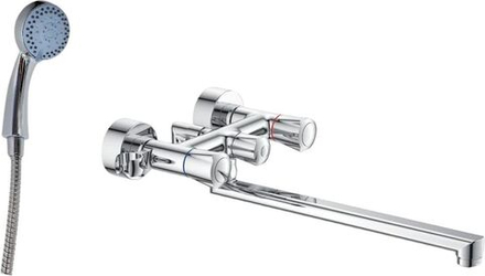 Смеситель для ванны с длинным изливом, Cron CN20866, хром