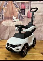 NINGBO PRINCE Каталка Volkswagen (ручка, бампер, подставка для ног) White/Белый