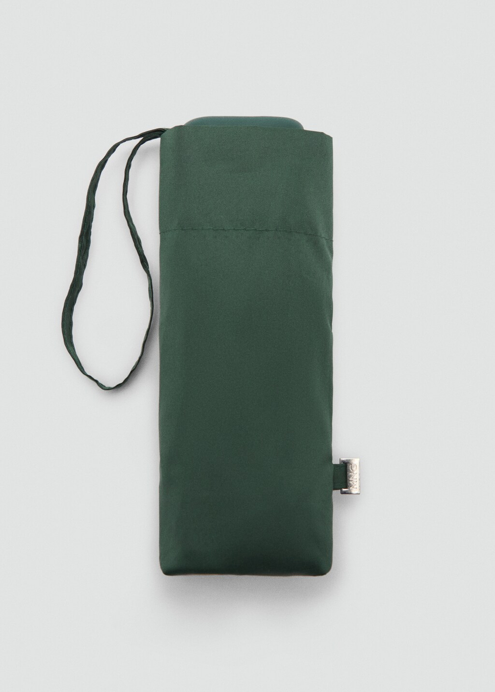 Складной однотонный зонт