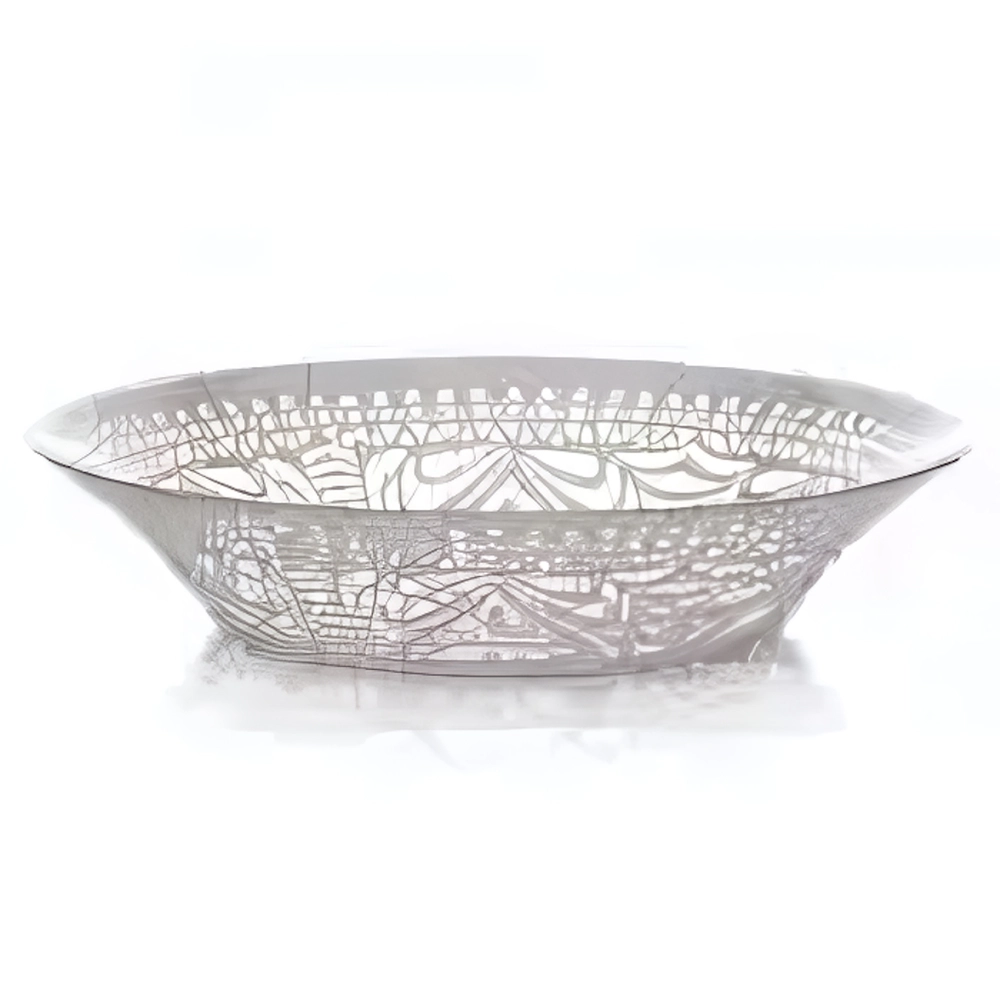 Тарелка суповая 22см «Бохо» розовый 10335SLBD43