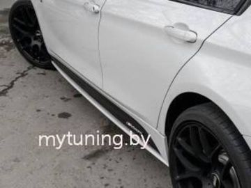 Накладки (лезвия) под пороги M-PERFOMANCE для BMW 3 F30 F31