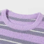 Свитер YMKASHIX Soft Strips Фиолетовый