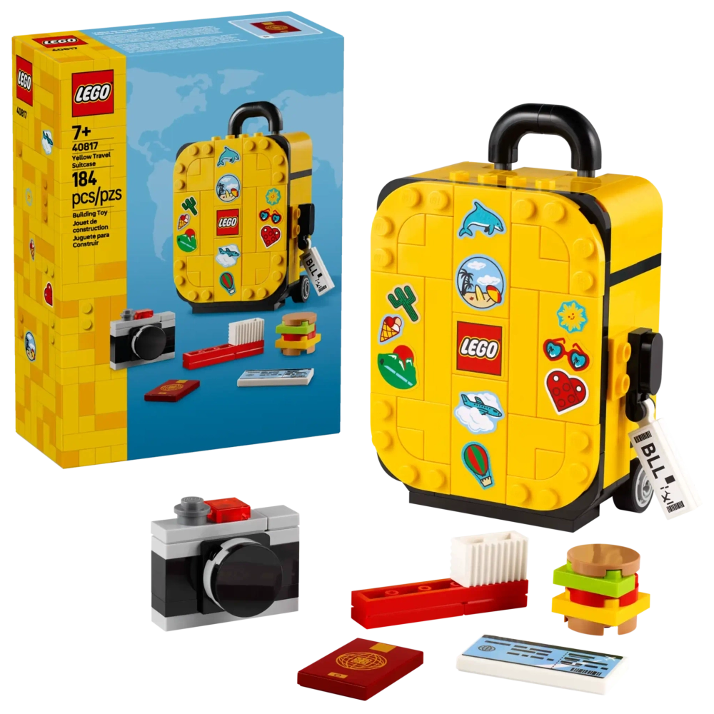 Конструктор LEGO 40817 Желтый дорожный чемодан