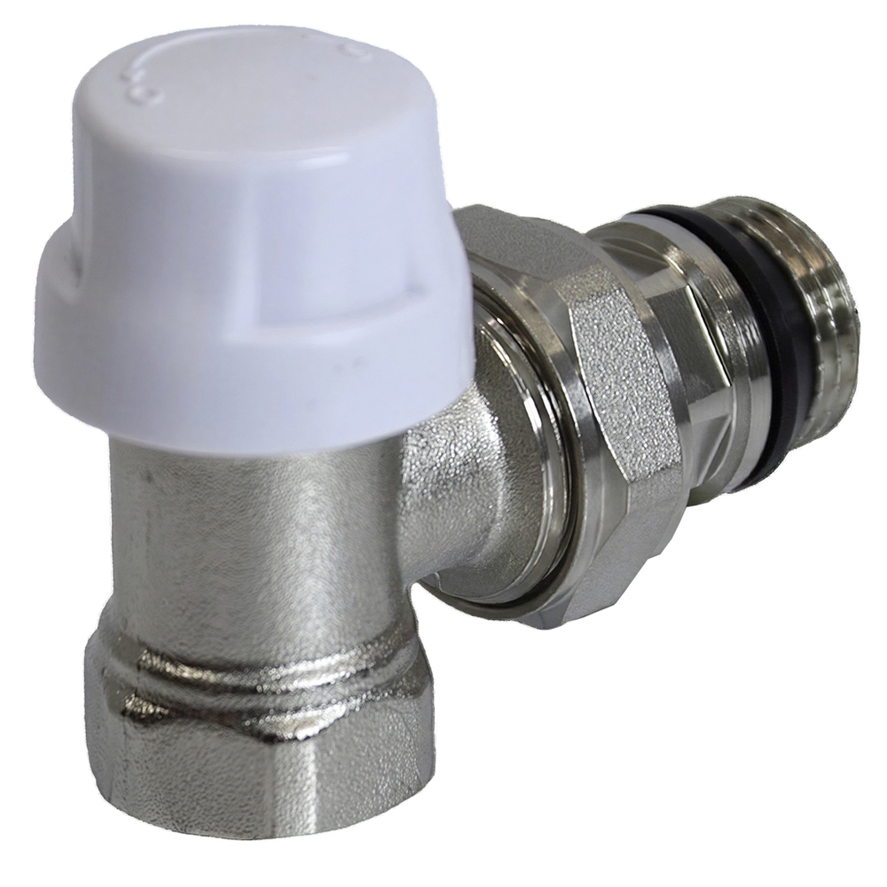 КЛАПАН термостатический со сгоном 1/2'' угловой O-ring