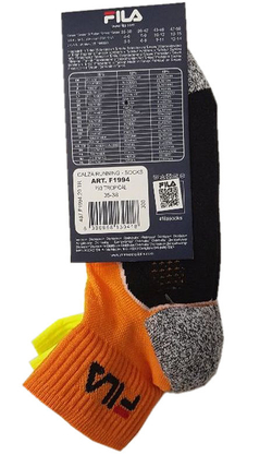 Теннисные носки Fila Calza Running Socks 2P - разноцветный
