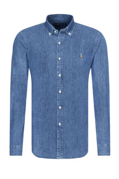Рубашка POLO RALPH LAUREN - голубой(710548539)