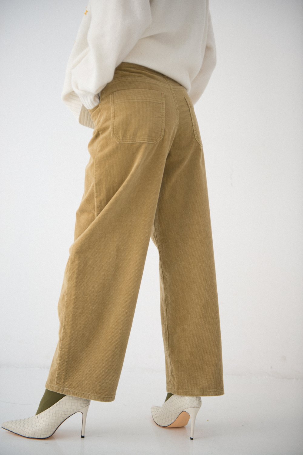 Брюки вельвет прямые VIKI