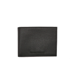 кожаный кошелек + чехол для карт Emporio Armani - черный(Y4R378 Y068E)