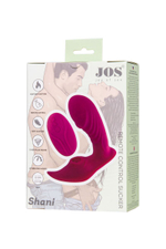 Ярко-розовый стимулятор точки G с вакуум-волновой стимуляцией Shani (Цвет: ярко-розовый)