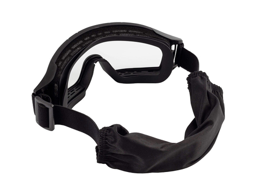 Маска стрелковая ShotTime Puma, защитная, чёрная, линза прозрачная