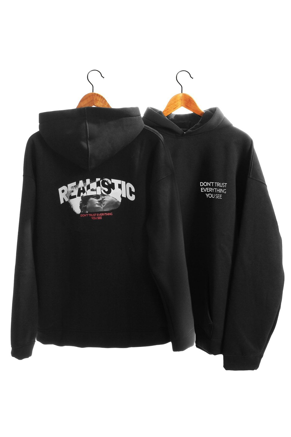 Реалистичная черная толстовка Artemis Design