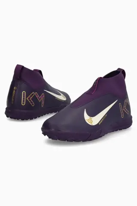 Сороконожки Nike Zoom Mercurial Superfly 10 Academy Mbappe TF Junior - фиолетовый