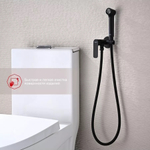 Гигиенический душ со смесителем Raglo R03.52.06, черный