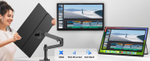 24.5" Портативный монитор Uperfect 2K IPS 2560x1440, 165 Гц