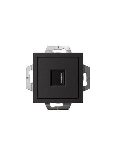 Розетка HDMI AtlasDesign механизм карбон SE ATN001080