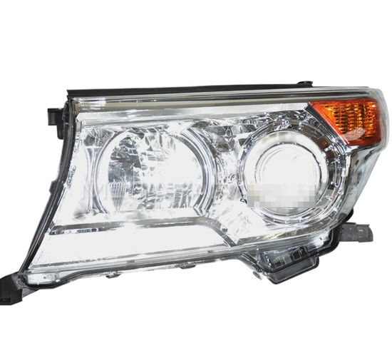 Передние фары Ленд Крузер 200 V5 type [Комплект Л+П; Биксеноновая линза; электрокорректор; яркие ходовые огни]