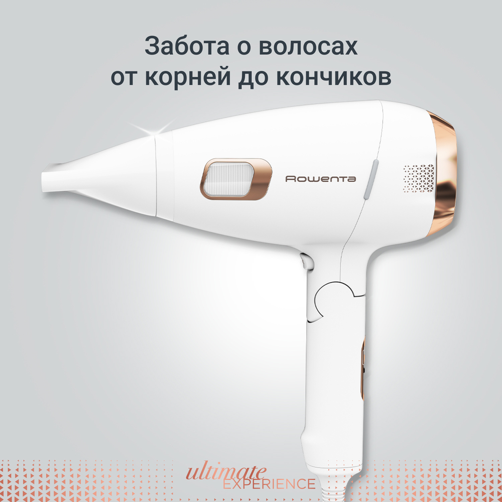 Фен для волос с функцией массажа Scalp Care Rowenta Ultimate Experience CV9240F0