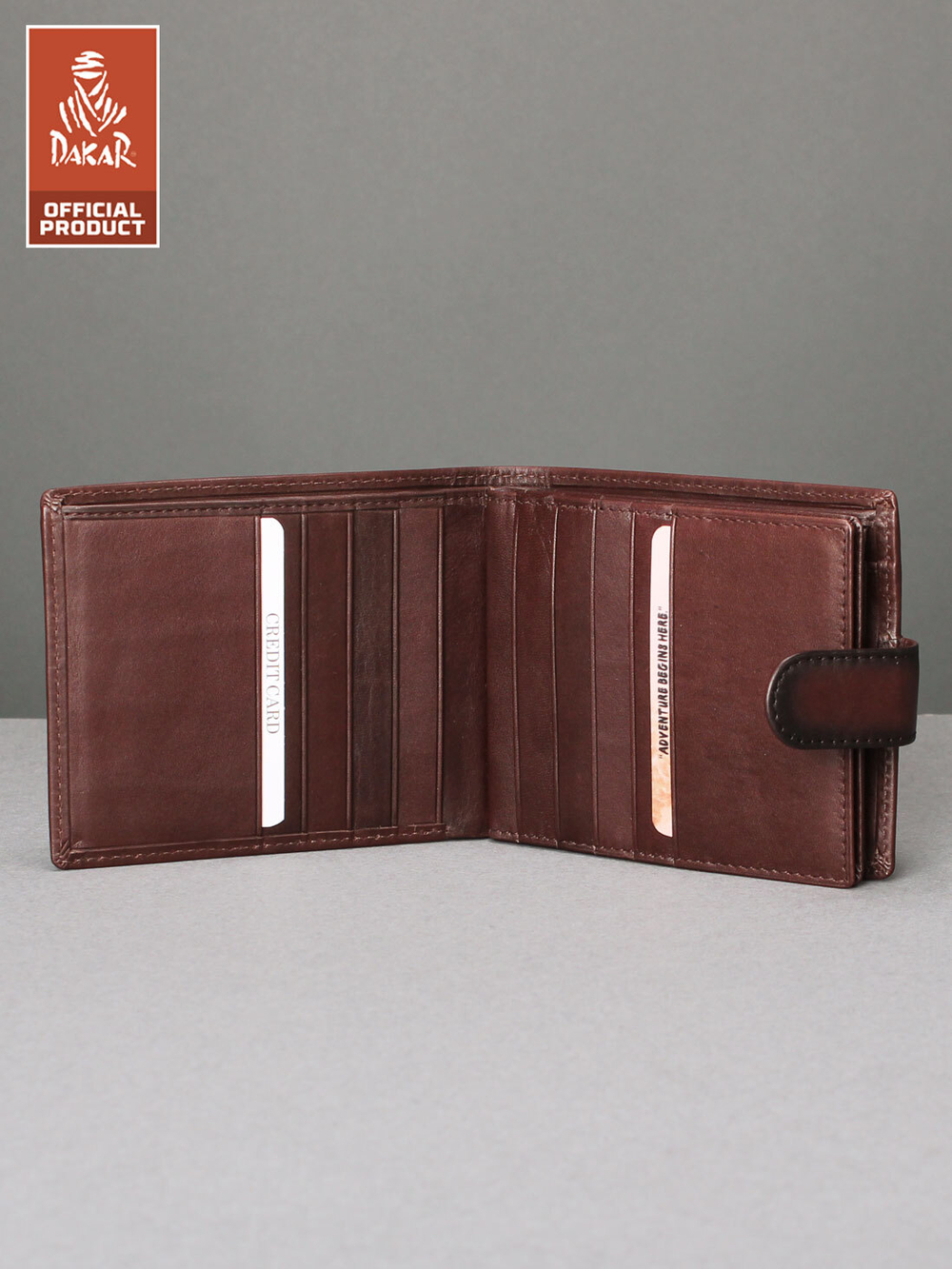 DKB1005 Castanho - Портмоне Dakar