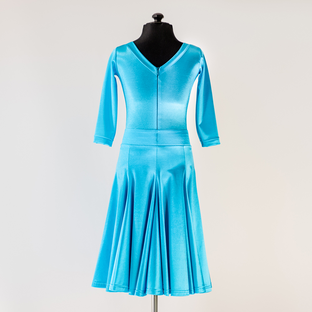 платье для танцев из сатин-вельвета