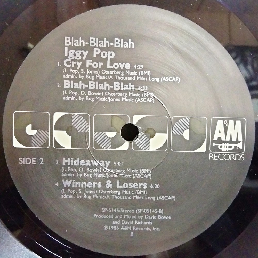 Iggy Pop / Blah-Blah-Blah (LP)