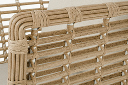 "Валенсия" кресло из искусственного ротанга, цвет соломенный