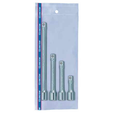 Цена на KING TONY (4104PR) Набор удлинителей 1/2", 75, 125, 150, 250 мм, 4 предмета