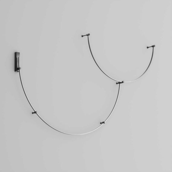 Шинопровод накладной/подвесной Maytoni Technical TRX154-2SR-D1800-B