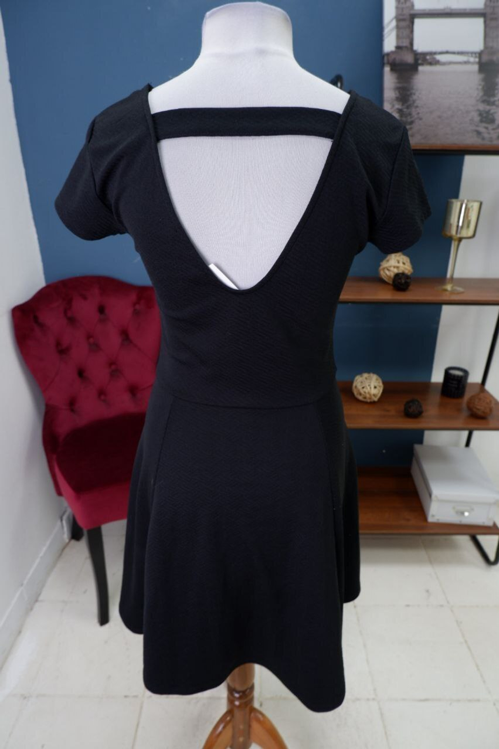 Платье Camaieu с открытой спиной 44-46 размер