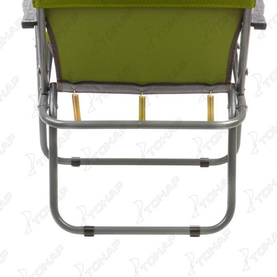 Кресло складное труба ф19 Зеленый ромб (T-HS-SK-01-G) Helios