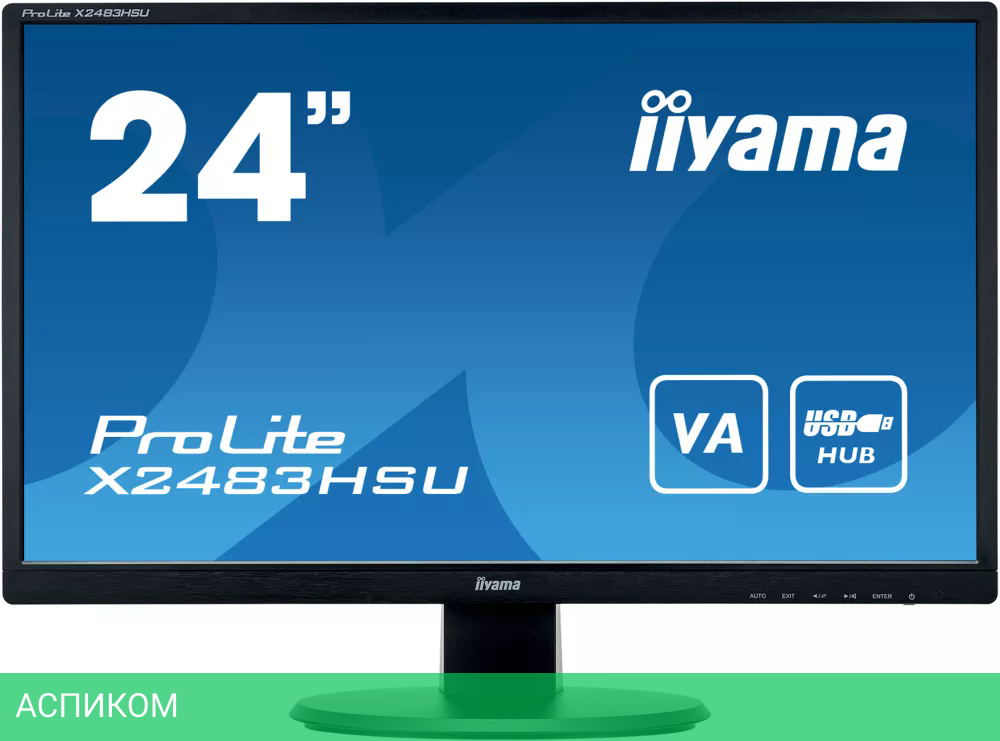Монитор Iiyama ProLite X2483HSU-B5