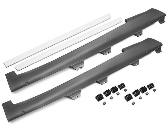 Накладки на пороги R STYLE для Volkswagen Scirocco 3(III)