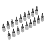 Набор инструментов 1/2", 1/4", CrV, 12 гранные головки, пластиковый кейс, 109 предмета Stels