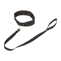 Ошейник с поводком Lola Games Bondage Collection Collar and Leash One Size 1057-01Lola