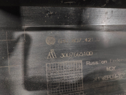 Бампер задний Volkswagen Polo 5 15-20 Б/У Оригинал 6RU807421D