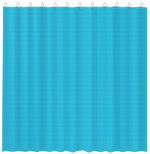Шторка для ванной голубая FX-3003C