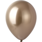Шар латексный Сатин Хром 30 см (Золотой)