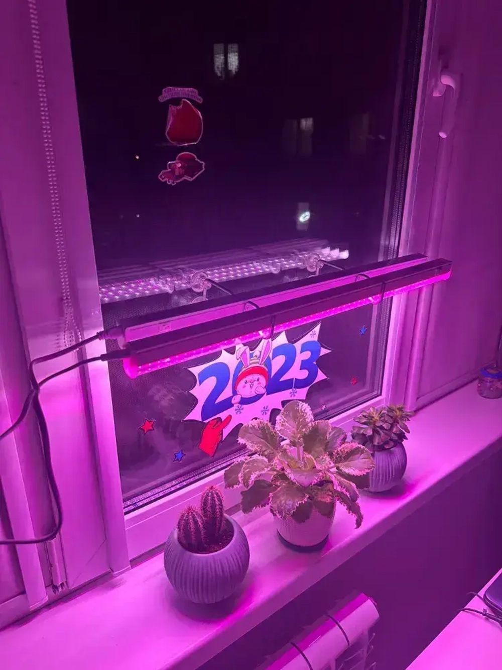 Подставка для фитолампы держатель на присоске, 2шт