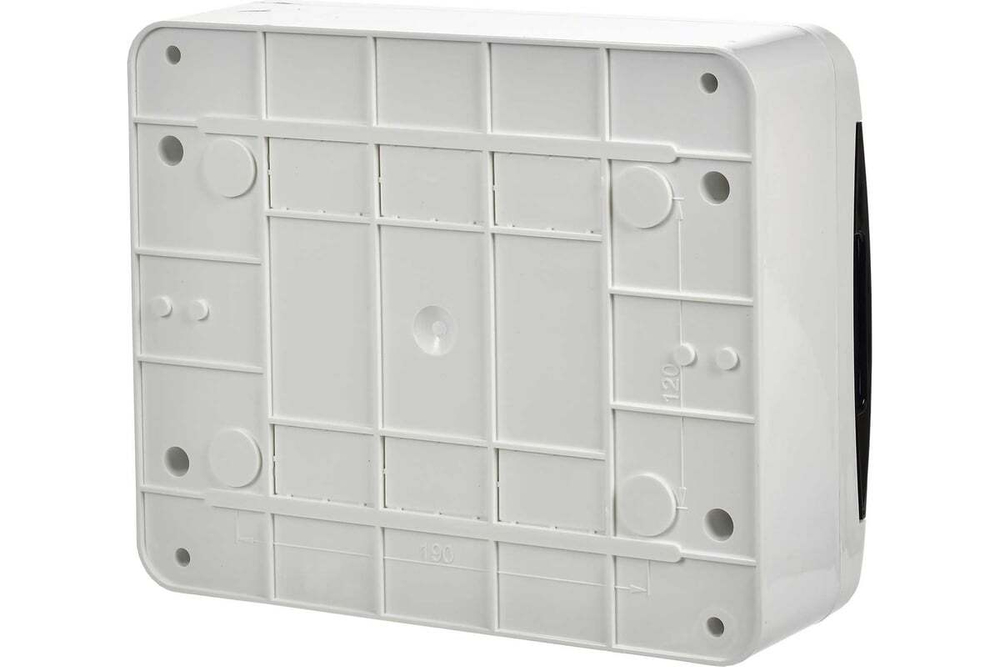 Корпус пластиковый ЩРН-П-12 IP41 черная прозрачная дверь TEKFOR IEK