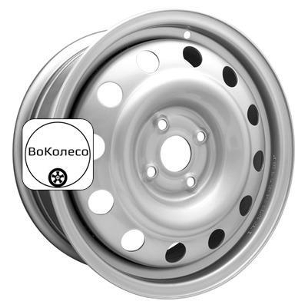 6x15/4x100 ET48 D54,1 Hyundai Solaris, Kia Rio Серебро ТЗСК